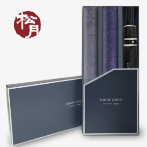 송월 PB3 코마사 160 타올 + 2단 폰지 바이어스 우산 3P 세트, 기념수건, 기념선물