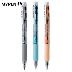 마이펜 마이볼 초저점도 유성 3색 볼펜 0.7mm
