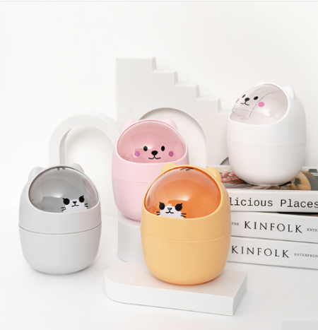 다용도 휴지통 미니휴지통 동물모양 펜홀더 #2