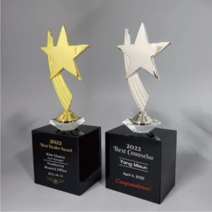 크리스탈 트로피 상패 R-63