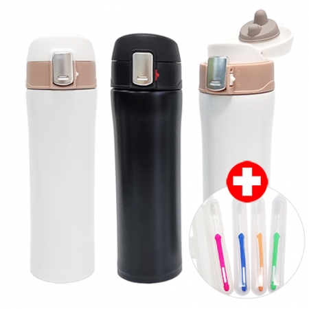 심플 ST 보온보냉 원터치락 보온병500ml [사은품증정] #4