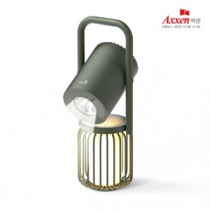 액센 캠핑 랜턴 블루투스스피커 8,000mAh