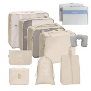 룻앳걸 고급형 캐리어 여행용파우치 10종 세트 (목베개 포함) 선물케이스 무료증정