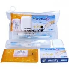 PVC 고리 파우치 여행용세트 10호 (7종)