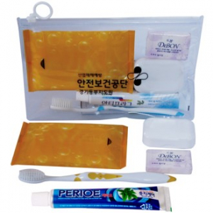 PVC 고리 파우치 여행용세트 6호 (5종)