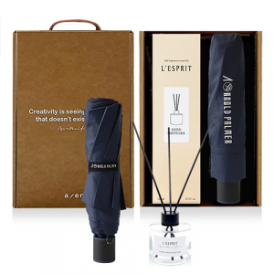 레스쁘리 고급 디퓨저 세트 HH (디퓨저 BASIC 120ml +  아놀드파마 3단 수동폰지 컬러 우산)