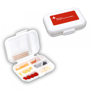 빨간 약통케이스 // 선물상자포함