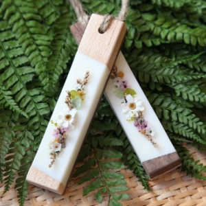 플라워 고체 방향제 우드스틱