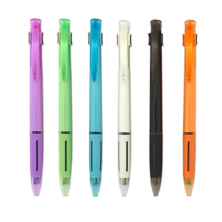 포인트 니들 3색볼펜 0.7mm #2