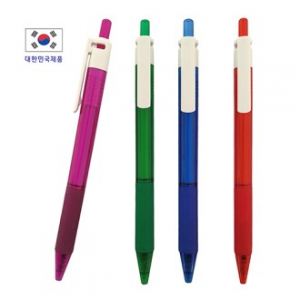 니들 칼라 볼펜 0.7mm (국산)