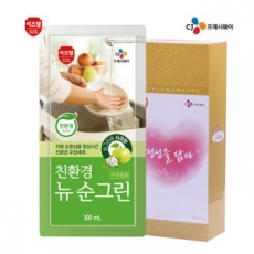 CJ 친환경 뉴 순그린 주방 세제 세트