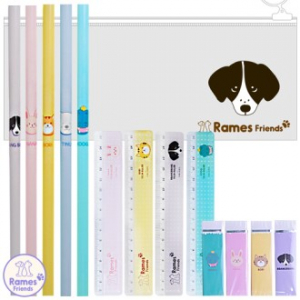 라메스프렌즈 파우치 연필 문구1호 세트