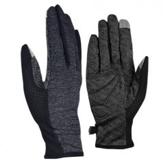 트래킹 멜란 메쉬 반 장갑