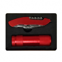 맥가이버툴 LED랜턴, 레드 멀티 툴 랜턴 MT-1909