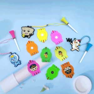 [주문제작] 트리플 트랙 볼마커 (자석) +2D 양면 캐릭터티걸이 세트