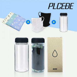 플씨드 패턴 쿨타올 1P + 메쉬 귀걸이 쿨스카프 1P + 아이스 보틀350ml 1P 세트