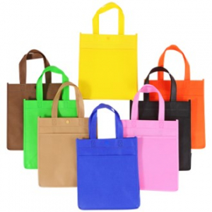 포켓 부직포 가방 중형