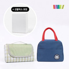 너랑나랑 피크닉 매트+런치포켓보냉백세트
