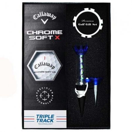 캘러웨이 크롬소프트 트리플트랙 X 3구 볼마커 칩 자석티세트 #2