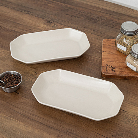 결 팔각 파스 타접시 2P #2