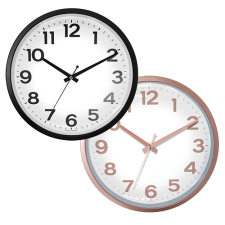 320 무소음 볼록유리 벽시계 #2