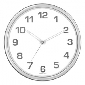 280 라운드 벽시계 (회색)