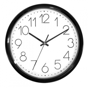 290 눈끔블랙 벽시계