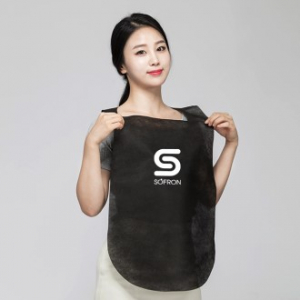 소프런 일회용 앞치마 1도 실크인쇄 X.B 타입