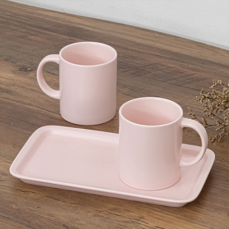 결 다과세트 3p 컵 접시 세트 #2