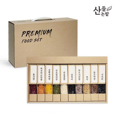 산들논밭 컬러쌀 선물세트 #2