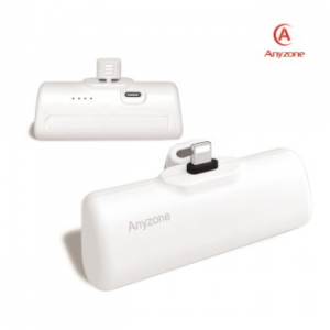 애니존 8핀 미니 일체형 보조배터리 5000mAh G139A-Lightning