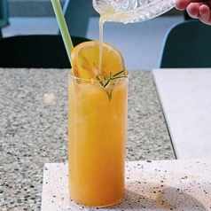 [로하티]투명 내열 유리컵(420ml) 글라스 카페잔