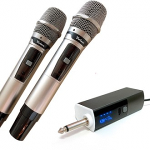 볼란 무선마이크 2개구성 수신기포함 각종 오디오호환