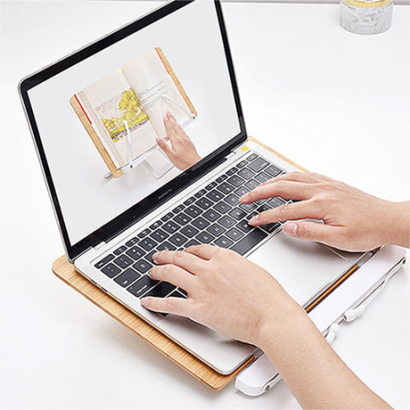 밤부 휴대용 독서대 2단 #5