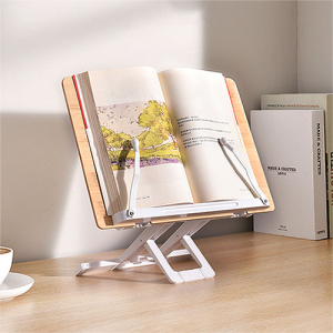 밤부 휴대용 독서대 2단