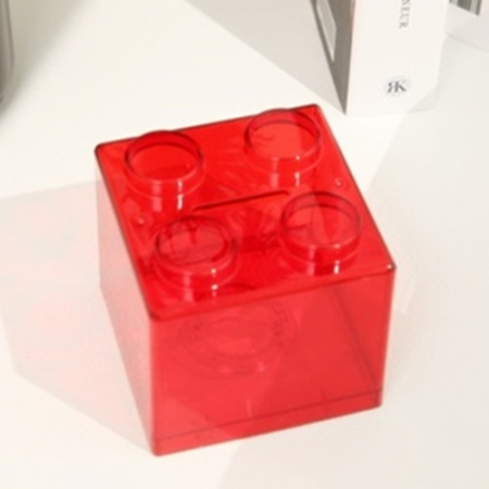 투명 블럭 저금통 #6