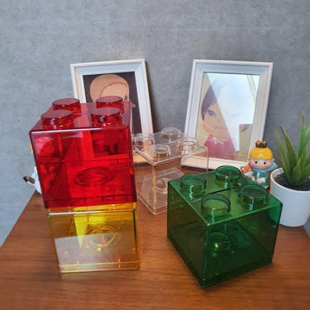 투명 블럭 저금통 #3