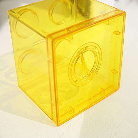 투명 블럭 저금통 #8