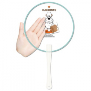 고투명 PET 뉴팬시 긴자루부채 0.5T PET // 칼라 인쇄