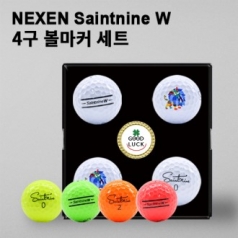 넥센 세인트나인 W 4구 볼마커세트 (3pc) 세인트나인 골프공