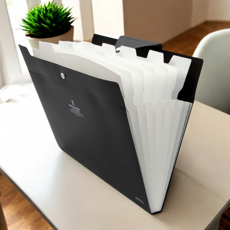 칸칸분리 도큐먼트 파일 8칸 블랙