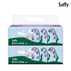 사피 뽑아쓰는 키친타올 70매 2P (2종) (a)