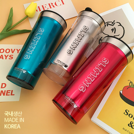 [국산]JE슬라임 투명텀블러 340ml #2