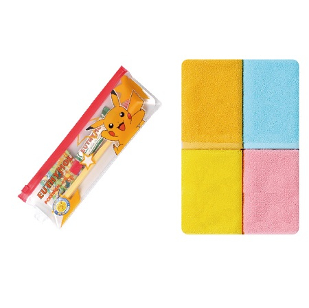 유시몰 포켓몬 여행용 치약 칫솔 핸드타올 수건 양치 세트 #3