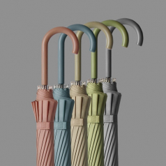 디지토 프레임 빗물받이 대형 장우산 16K