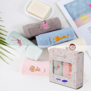 애니멀 프렌즈 고리 주방 면행주 타올 2p 25cm × 25cm