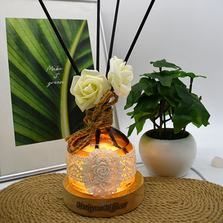 핑크솔트 무드등 클래식장미 스틱형 조명 디퓨저 150ml #2