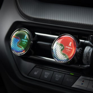 로베르타 차량용 클립 방향제, 명품 세라믹 클립 송풍구 차 디퓨저