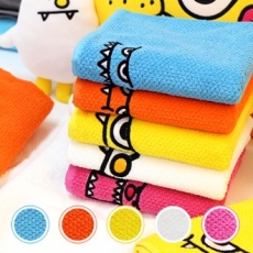 충무 타올 스위트 몬스터 곰보 (양머리) 세면타올 40x80cm