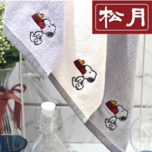 송월 스누피 블럭블랙 34 고리수건, 주방타올